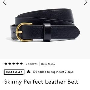 Madewell Leather Belt